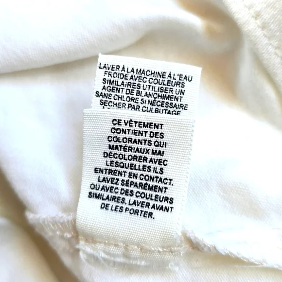 FREE PeopleWe The Free White Denim Shes ALL that Mini Skirt Size 31 - Picture 4 of 8